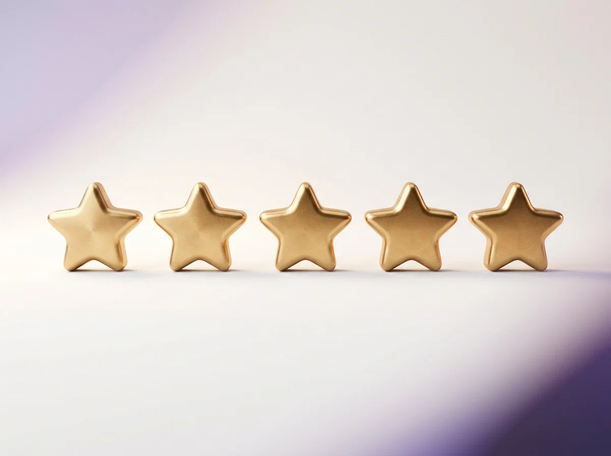 5 sterren beoordeling